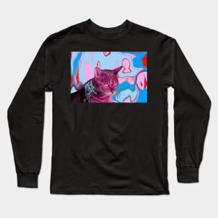 Cat / Swiss Artwork Photography Long Sleeve T-Shirt